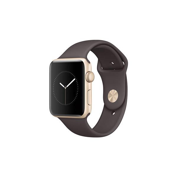 42mm Gold Case with Cocoa Sport Band1